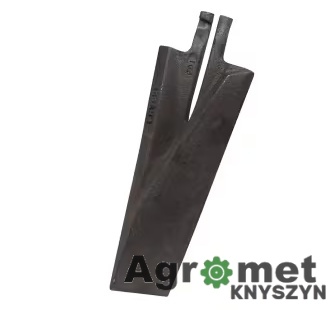 Dłuto lemiesza płaskie lewe/prawe 75x14 mm – zamiennik Överum 74601