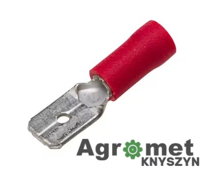 Końcówka przewodu płaska męska Hella 0,5–1,0 mm² | 6.3x0.8 mm | Czerwona | 8KW702796003