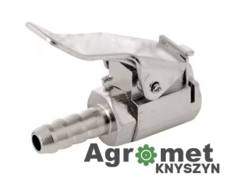 Końcówka Przewodu Do Pompowania, 6 Mm SZYBKA METALOWA KONCPOMPZ Końcówka do pompowania zaciskowa na wąż DN06mm