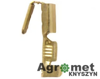 Końcówka Przewodu Nasadkowa, Płaska 2,5