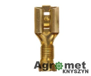 Końcówka Przewodu Nasadkowa, Płaska J2,5
