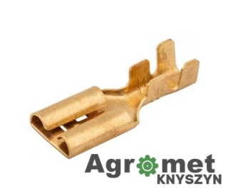 Końcówka Przewodu Nasadkowa, Płaska R6