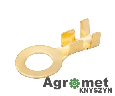 Końcówka przewodu oczkowa M10 6 mm² 1.2 mm bursztynowa nieizolowana | 1440000125