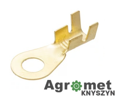 Końcówka przewodu oczkowa M5 2.5 mm² 0.5 mm bursztynowa nieizolowana | 1440000112