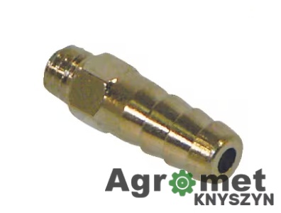 Końcówka węża do olejarki / beczkowozu MZ M6 – prosta (0.02.50.32 / 0025033)