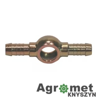 Końcówka Wtłaczana Przelotowa Prosta Oczkowa Typ Lq Din 2352, M8