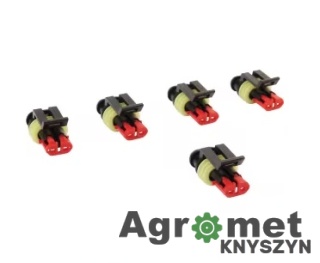 Kostka Amp Superseal, Gniazdo Żeńskie 2-Styk.