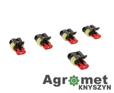 Obudowa gniazda kostki 2-pin żeńska LA89006KR – Superseal IP67