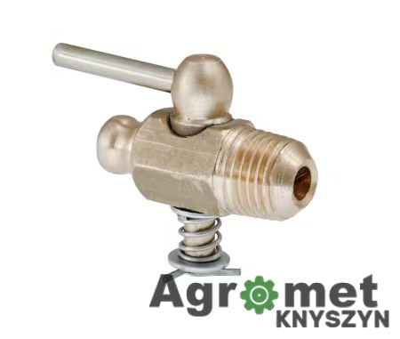 Kranik spustowy wody bloku silnika Massey Ferguson 1851095M2 1/4"