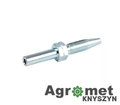 Końcówka gwintowana prosta DN06 6 mm | CLRS06