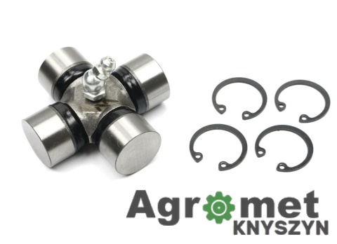 Krzyżak wału Ø 22x58 mm Waryński | Smarowanie centralne | 712258