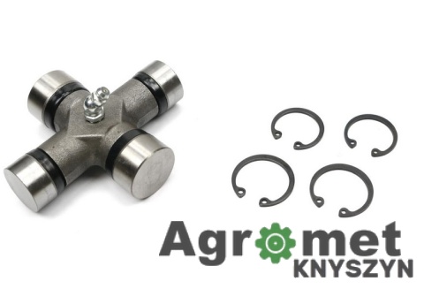 Krzyżak wału szerokątnego 24x91 / 27x74.60 mm – smarowanie centralne | Waryński 980116115