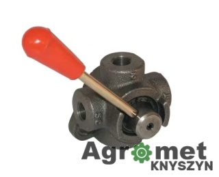 Kurek 4-Drogowy, Otwór D 3/8 Bsp