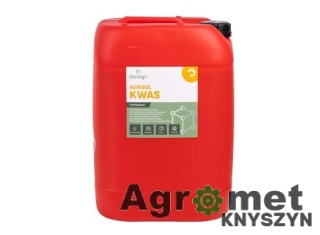 Kwaśny preparat myjący Agrisol Kwas 2.0, 24 kg, Can Agri CZERWONY 016147 01-6147