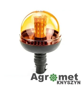 Lampa błyskowa ostrzegawcza LED – niski kogut 12/24V