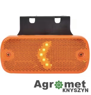 Lampa Boczna Pozycyjna Prostokątna Led 12-24v Z Przewodem Kramp