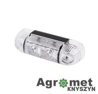 Lampa Obrysowa 3 Led, 285 Tylna Czerwona 12/24v