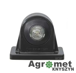 Lampa Obrysowa Przednio-Tylna Led, 137p Z Ramieniem Gumowym Prawa 12/24v