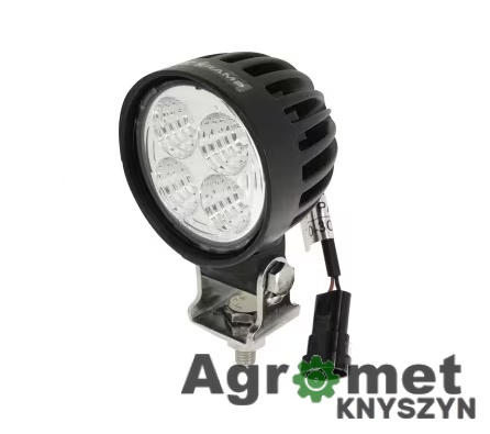 Lampa Robocza LED Kramp – Okrągła 40W, 4000lm – Kompaktowa Siła Skupionego Światła