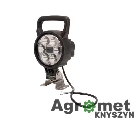 Lampa Robocza LED Kramp – Okrągła 25W, 2000lm – Dalekosiężny Szperacz 4° z IP69K