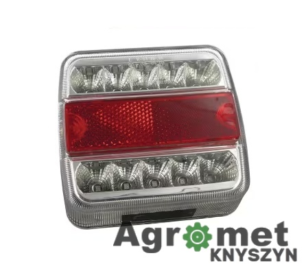 Lampa Tylna Zespolona LED gopart – Kwadratowa, 12V – Energooszczędność i Kompaktowy Design