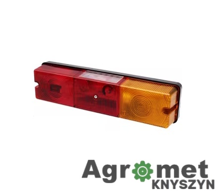 Lampa Tylna Zespolona Halogen Promot LT-10 – Lewa, 300mm – Duża Widoczność 12/24V