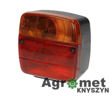 Lampa Tylna Zespolona Sacex – Prawa, Kwadratowa 12/24V – 4 Funkcje w Kompakcie