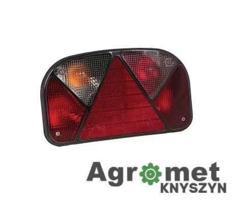 Lampa Tylna Zespolona Aspöck Multipoint II – Lewa, Przeciwmgielna, 12V Bayonet