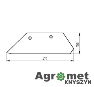 Lemiesz 16", Lewy 85-381 Overum