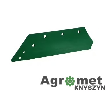 Lemiesz Lewy Mølbro 16" (073057) – Dedykowany do Odkładnic Plastikowych Kverneland (Korpusy 14-30)