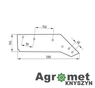 Lemiesz 16", Prawy 053088