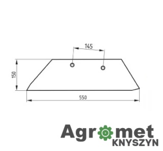Lemiesz 16", Prawy 74-607
