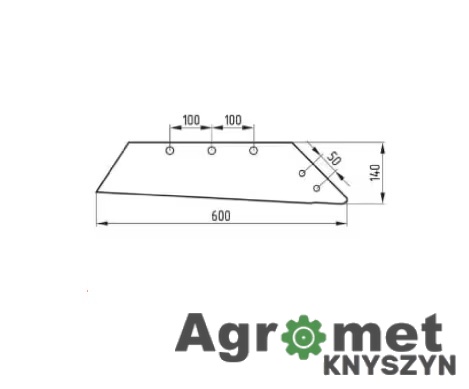 Lemiesz Prawy 16" do Vogel & Noot i Amazone (PK701301A) – Marka Kramp