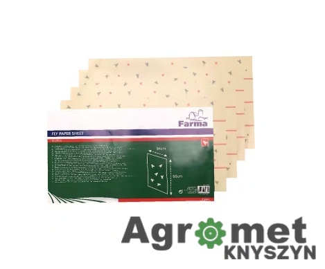 Kurtyna Lepowa na Muchy 340x600 mm (4 szt.) – Bioasekuracja ASF Farma