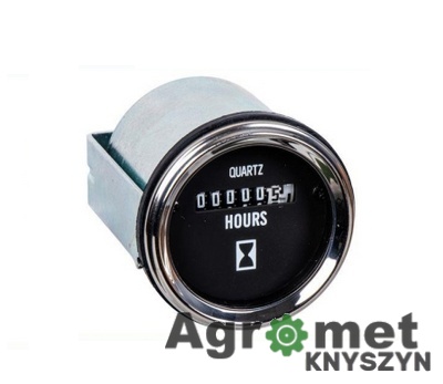 Licznik Motogodzin Uniwersalny 12V/24V Ø52mm (60799047) – Wodoodporny